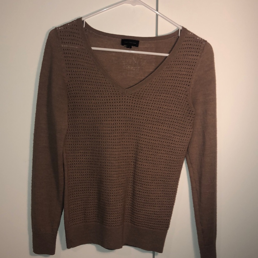 Mauve / Brown wool sweater